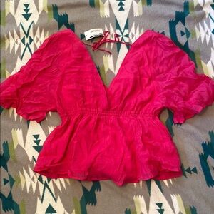 Allure Boutique sheer puff sleeves